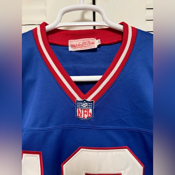 Mitchell & Ness Buffalo Bills Mens Jim Kelly NFL Legacy Royal Jersey - Picture 4 of 13